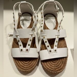 Jimmy Choo Denise Espadrille Flat Sandals - 39